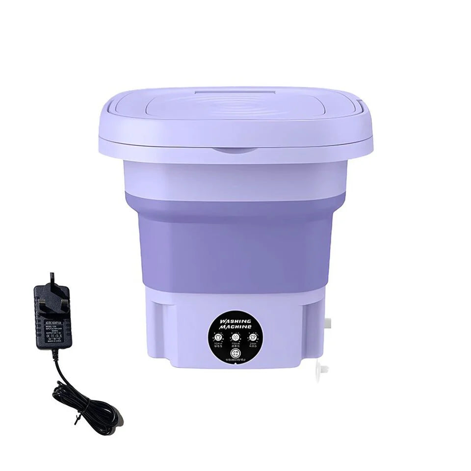 ¡Mini Lavadora Portátil 7.5L Perfecta para Tu Hogar!