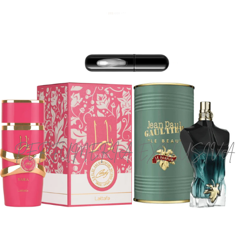 Yara candy+jean Paul le beau + perfumero