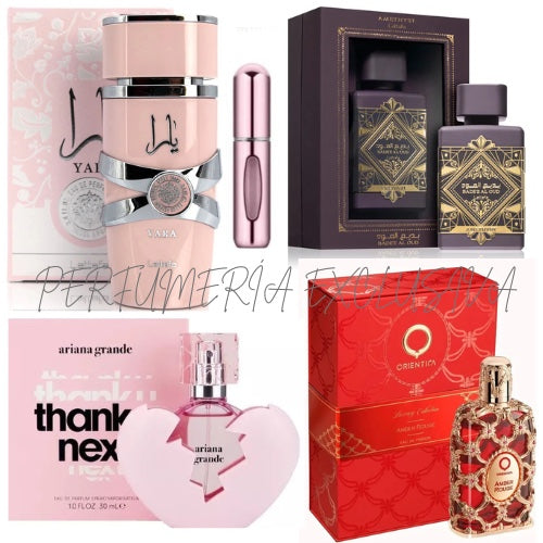 Yara+amethyst+thank next+amber+perfumero